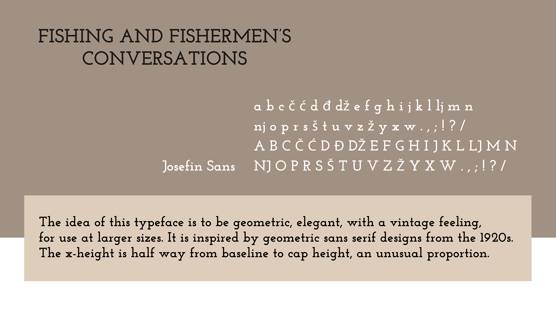 RIBANJE I RIBARSKO PRIGOVARANJE